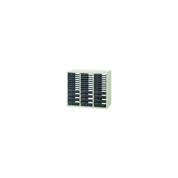 ※法人専用品※プラス 652009)CN クリアーケースキャビネット CN-312C LGY 1点