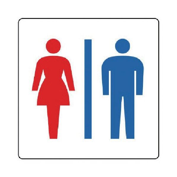 ピクトサイントイレ(男女) 839-10A 1