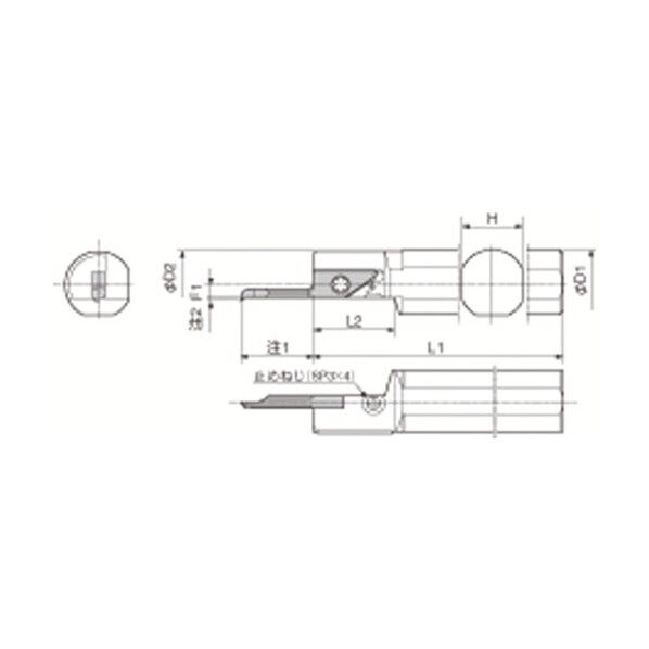 小内径ボーリング システムバー S-SVN-SN