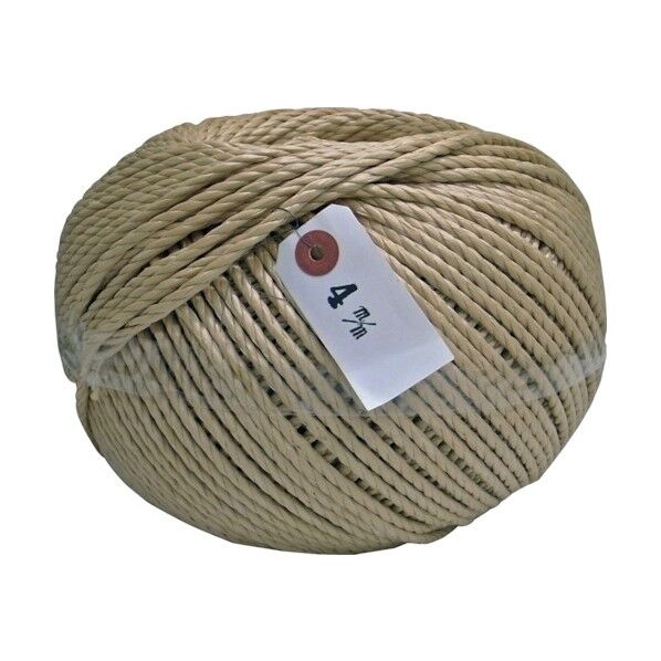 PP木起こし、誘引ロープ ベージュ 4mm×230m TREE-RAISINGROPE-4-230M 1本