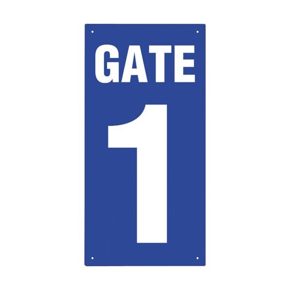 ユニット ゲート表示板 GATE 1 タテ 305-30A 1点
