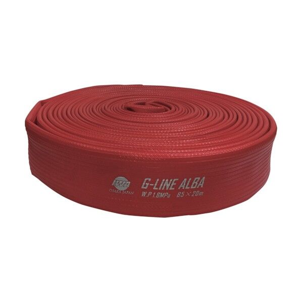 散水/消防用 1.6MPa 両面樹脂引ホース Gラインアルバ ホースのみ(金具無)