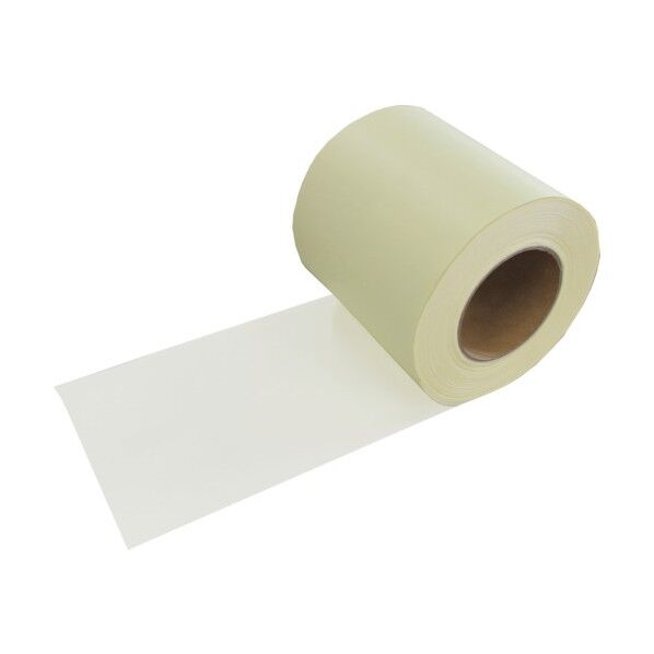 不燃認定両面塩ビコーティングテ-プ(ホワイト)140mm×18m TS-TFRECT14018NWH 1巻
