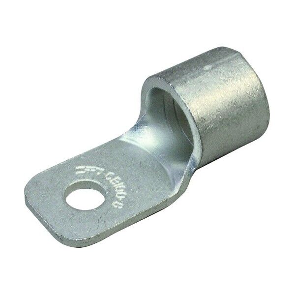 裸圧着端子(CB形) 低圧開閉器用 (50PCS) シルバー CB 100-8 50個