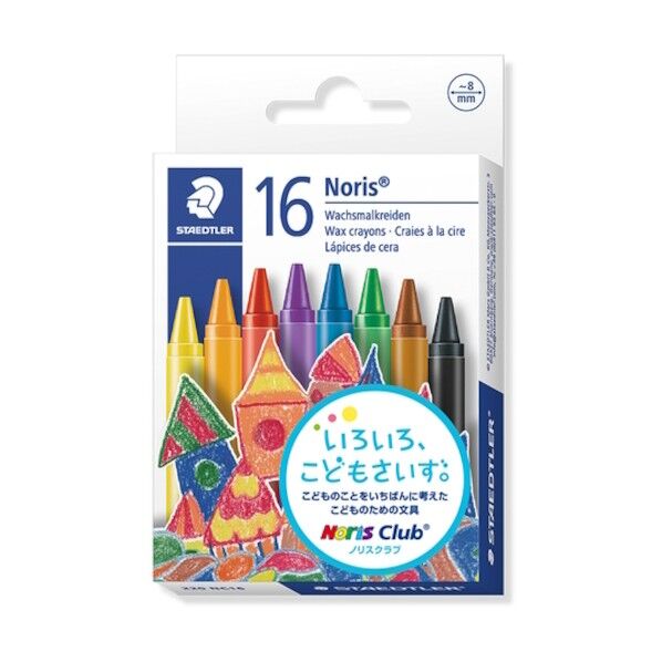 ノリスクラブ クレヨン 16色セット 220 NC16 16本