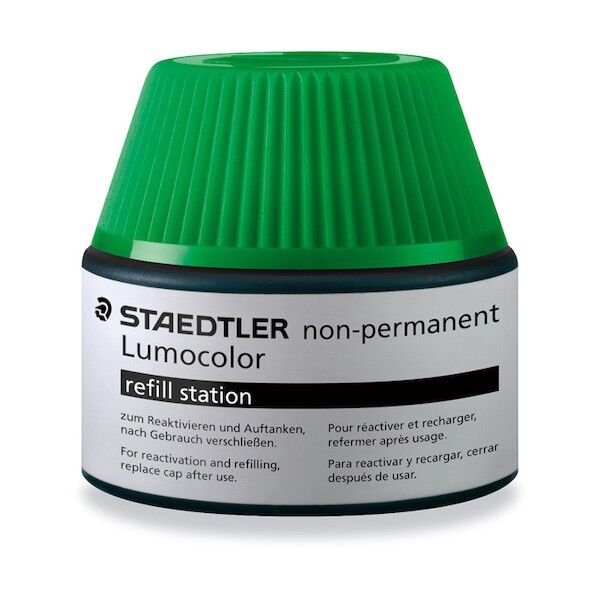 ルモカラー リフィルステーション 水性 グリーン 487 15-5 1点