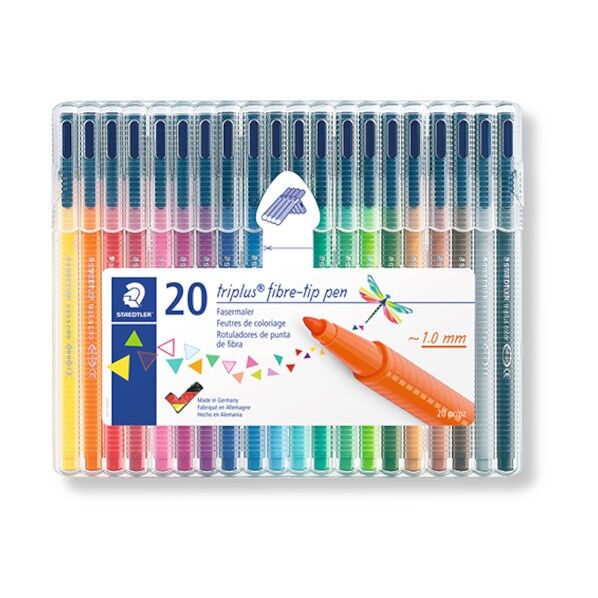 ステッドラー日本 トリプラス カラーペン 20色セット 323 SB20 20本