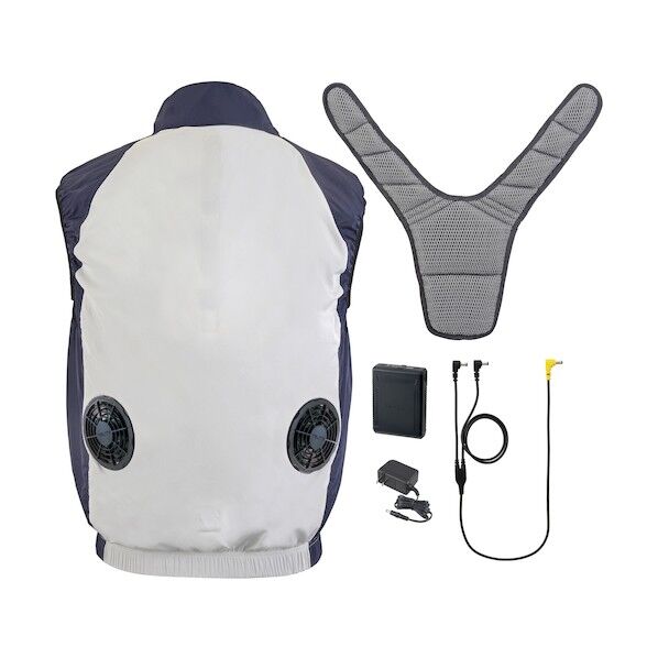 TJMデザイン(タジマ) 清涼ファン風雅ベスト2 フルセットLL FV-BA37SEBWLL 1組...