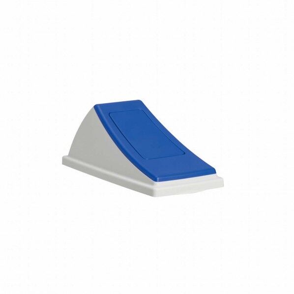 エコン ダストボックス #30 蓋 一般ゴミ用プッシュ ブルー DS-220-102-3 1点