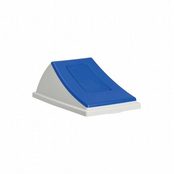 エコン ダストボックス #45 蓋 一般ゴミ用プッシュ ブルー DS-220-202-3 1点