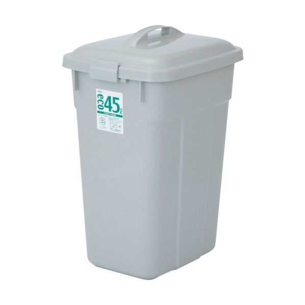 エコポリペール 角型 フタ #45 グレー DS-456-245-5 1個