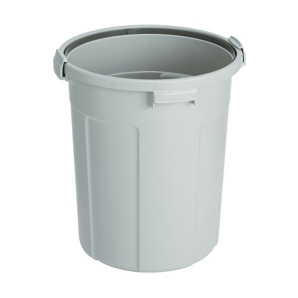 エコポリペール 丸型 本体 #45 グレー 50L DS-456-145-5 1個