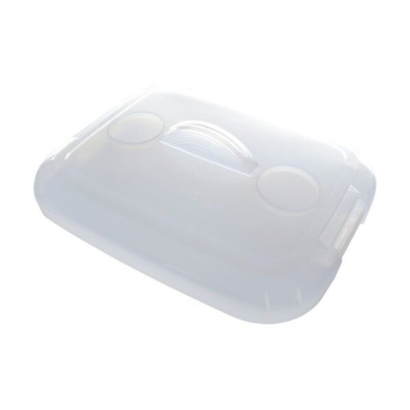 エコポリペール 角型 フタ #70 透明 DS-456-370-0 1個