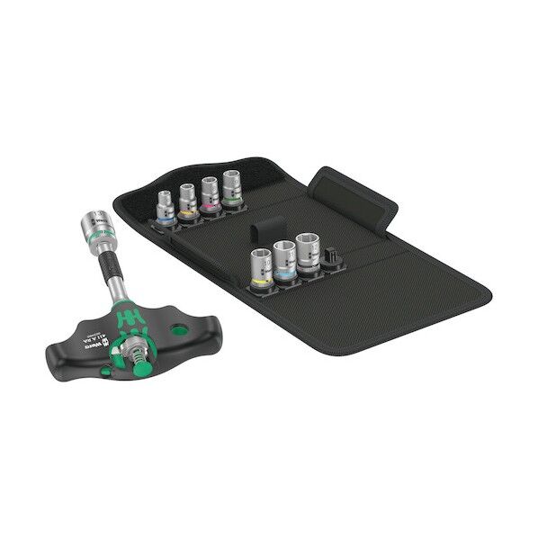 Wera(ヴェラ) 400RA T型差替式ラチェットドライバー ソケットセット 023470 1S...