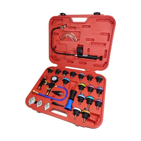 ラジエターキャップ&タンクテスター クーラントチェンジャー付き