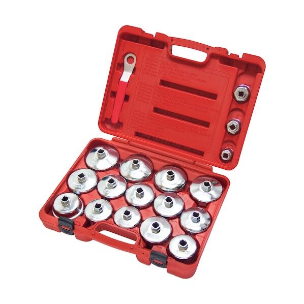 JTC　Auto　Tools 18PCS オイルフィルターレンチセット JTC4572   1セット