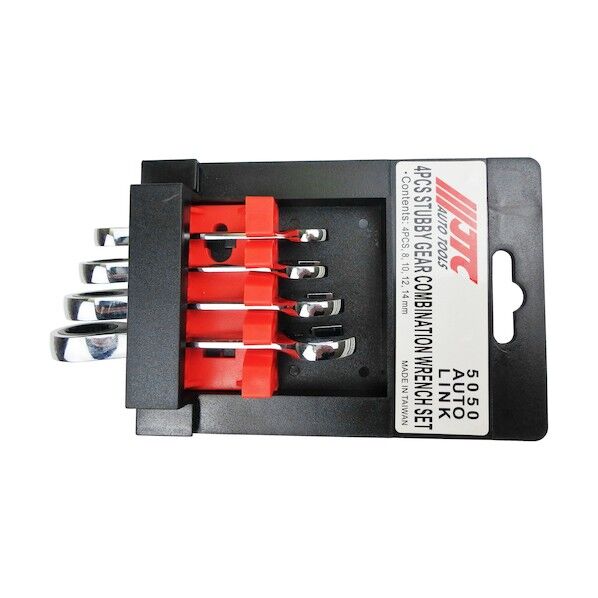 JTC　Auto　Tools 4PCS ショートギアレンチセット JTC5050   1セット...