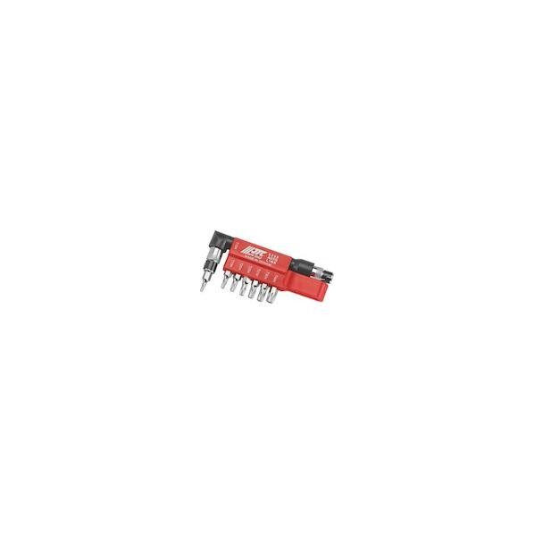 JTC Auto Tools 8PCS L型レンチ付穴開きスタービットセット JTC5358 1セット