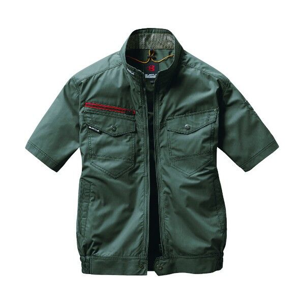 AC半袖ブルゾン オリーブグレー AC7146-59-3L 1枚