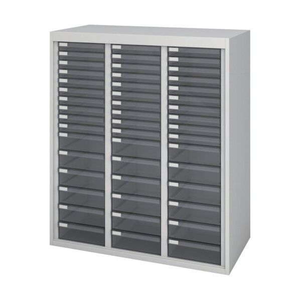 トレーキャビネット(下置き専用/浅型10段+深型6段)