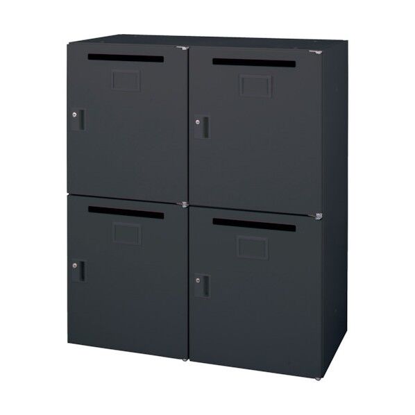 パーソナルボックス H1050 ブラック SSN45-10PB-B 1点