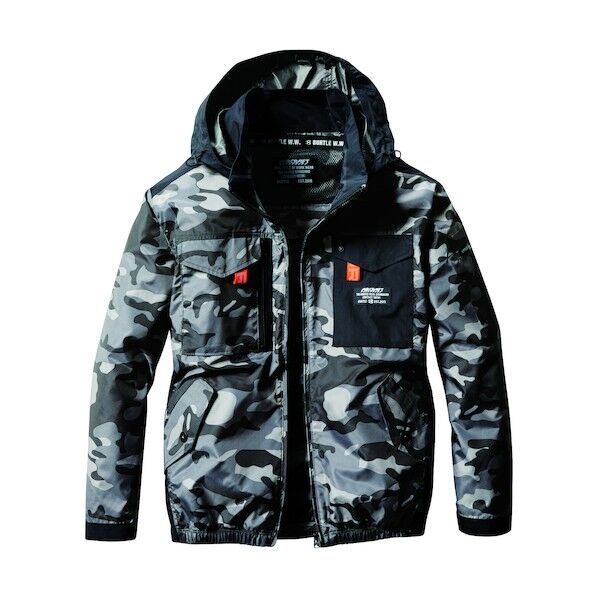 ACタクティカルブルゾンAC1151-77-3XLグレイカモ AC1151-77-3XL 1着