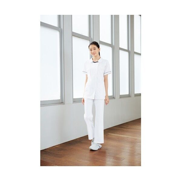 チュニック ホワイ×ネイビー S 2013CR-1-S 1点