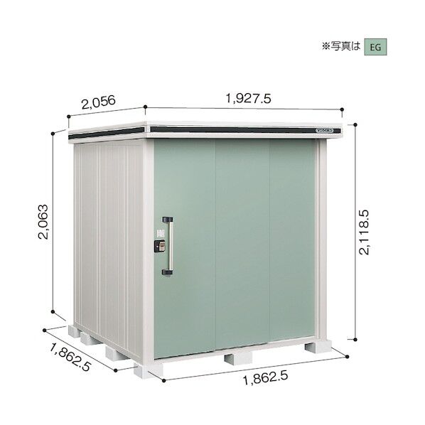 ヨド物置 エルモ LMDS-1818