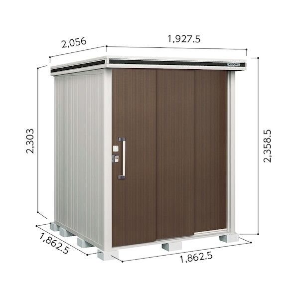 ヨド物置 エルモ LMDS-1818H