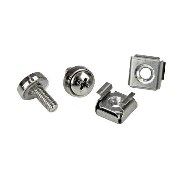 サーバーラック金具/ケージナット・ネジ/M5/20セット/シルバー/IT AV ネットワーク機器 ラック用 CABSCRWM520 20個