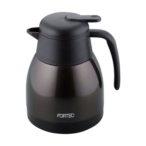 フォルテックハウス カラー卓上ポット1.0Lブラウン FHR-7378 1個