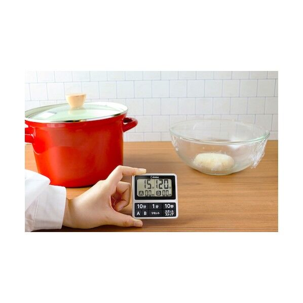 ダブルタイマー シルバー