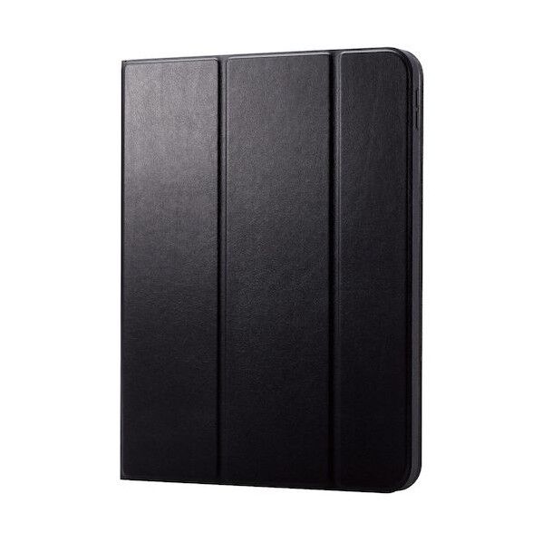 iPad 10.9(第10世代)用フラップケース ソフトレザー ドローイングアングル ブラック TB-A22RDPLC2BK 1点