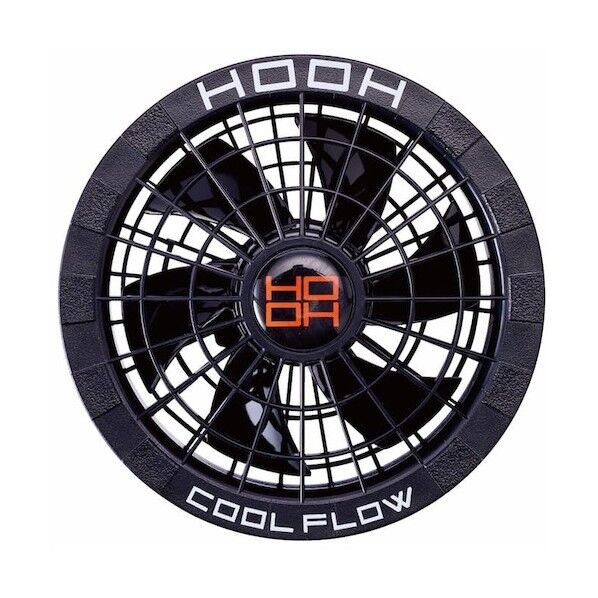 村上被服 ファン単体(V19) ブラック V1912-20 1点...