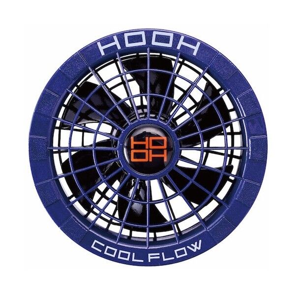 村上被服 ファン単体(V19) メタリックブルー V1912-35 1点...