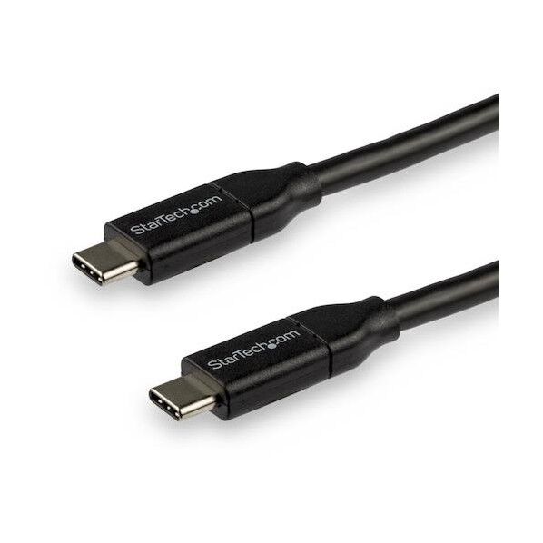 USB-Cケーブル/3m/USB 2.0/480Mbps/Type-C - Type-C/100W/オス-オス/ブラック USB2C5C3M   1本