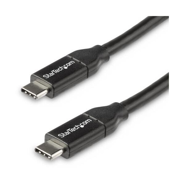STARTEC.COM社 USB-Cケーブル/50cm/USB 2.0/480Mbps/Type-C - Type-C/100W/オス-オス USB2C5C50CM 1本