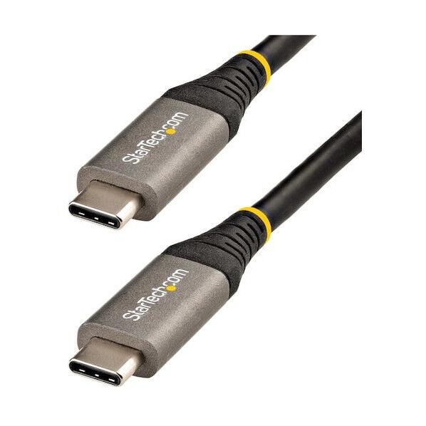 STARTEC.COM社 USB-Cケーブル/2m/USB 3.2 Gen1/5Gbps/Type-C - Type-C/100W/オス-オス USB315CCV2M 1本