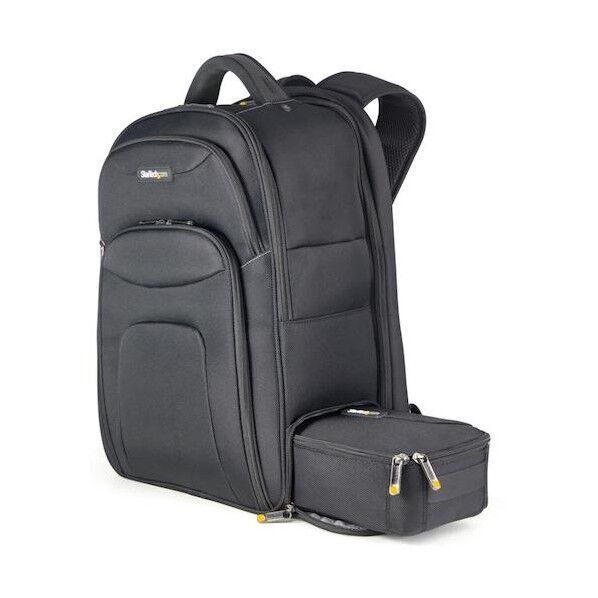 ノートパソコンバックパック/17.3インチ対応/リムーバブルケース付/上下2気室/ITガジェットリュック/高耐久ナイロン NTBKBAG173 1個