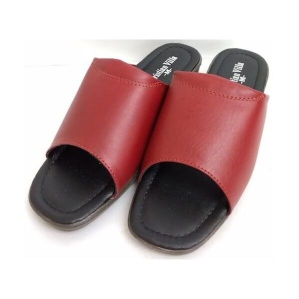 シンプルサンダル ワイン L T21798 WI L 1足