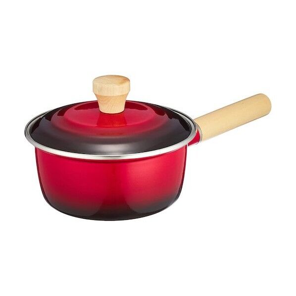 ルバーニ ホーロー片手鍋16cm RA-9788 1個