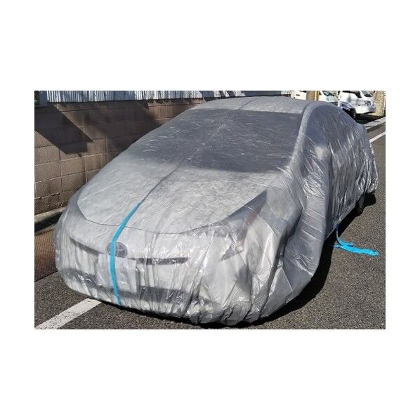 防水不織布養生自動車カバー ワンボックス用 Y-TO002 1点