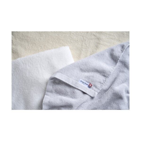 103978 デイリーバスタオル ライトグレー BT-D4-RH 4枚