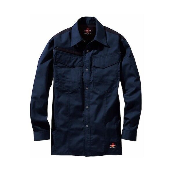 村上被服 難燃薄手シャツ 3L ネイビー 4277-3L-1 1点...