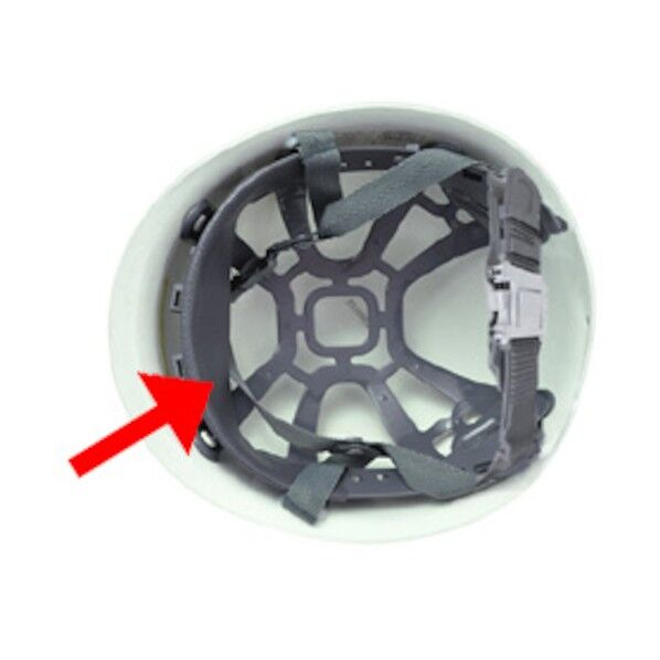 交換用 ヘルメット用・ソフト汗取り () 4007100519 1枚