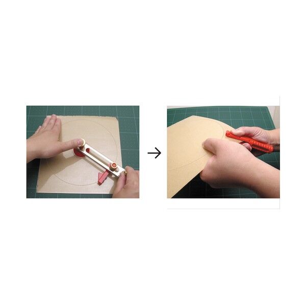 プラ板円切りカッター