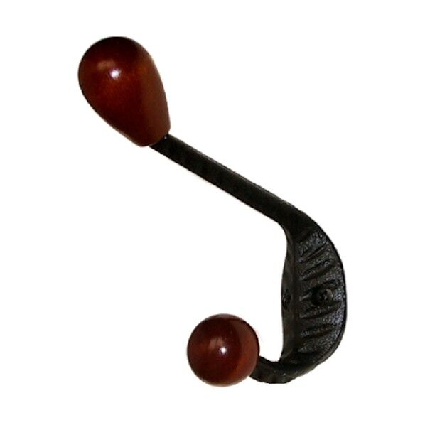 500木ノ葉帽子掛 黒 HG500   30個