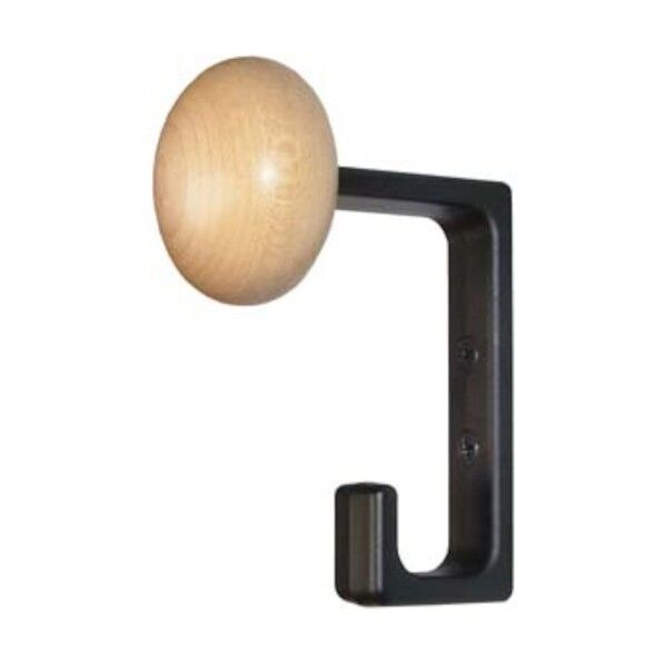 700B-C菊水フック大 標準色 (クリアー) 黒 HG700B-CBK 10個