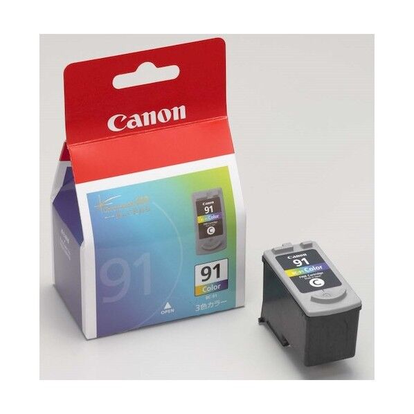 キヤノン FINEカートリッジ 3色カラー BC-91