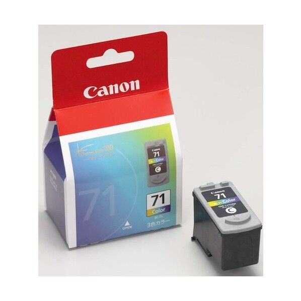 キヤノン FINEカートリッジ 3色カラー BC-71